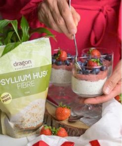 Vỏ hạt mã đề hữu cơ Dragon Superfoods 150g