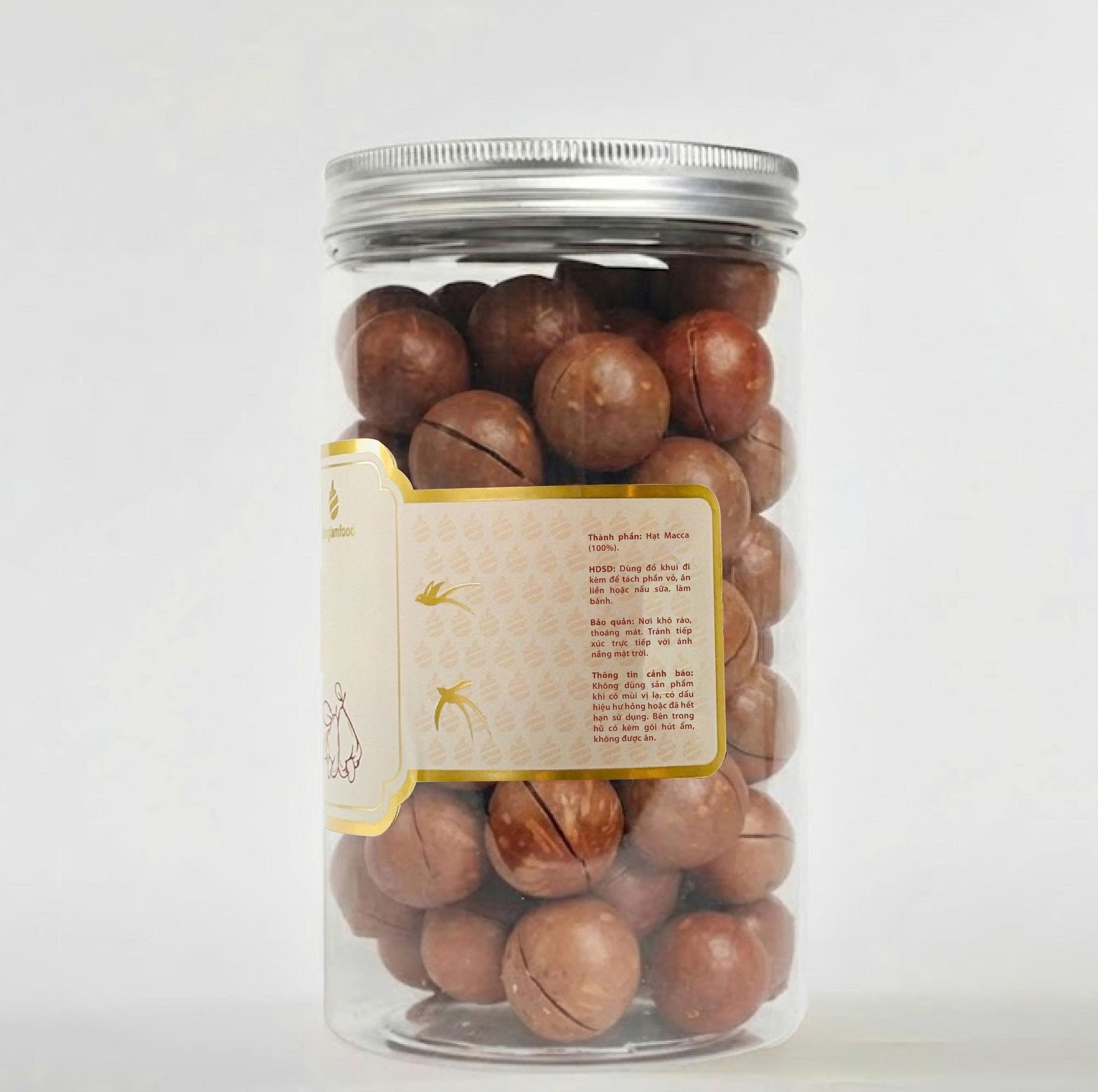 Tết 2026 – Hạt Macca – Hũ 454g