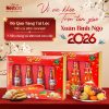 Nước Yến Sâm cao cấp Ginnest Nest100 (4 chai 170ml + túi)