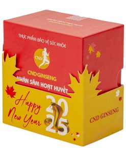 Sâm CND Ginseng Hoạt Huyết – Hỗ trợ tuần hoàn não, giảm đau đầu, chóng mặt (kèm túi)