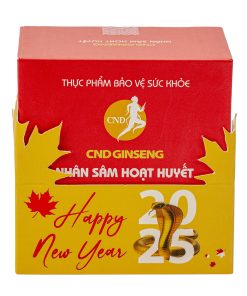 Sâm CND Ginseng Hoạt Huyết – Hỗ trợ tuần hoàn não, giảm đau đầu, chóng mặt (kèm túi)