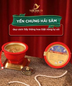 Súp yến TỰ SÔI, SẤY THĂNG HOA các vị THƯỢNG HOÀNG YẾN 140gr