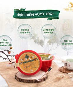 Súp yến TỰ SÔI, SẤY THĂNG HOA các vị THƯỢNG HOÀNG YẾN 140gr