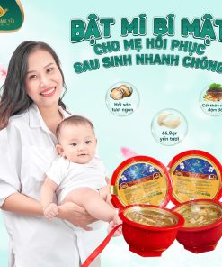 Súp yến TỰ SÔI, SẤY THĂNG HOA các vị THƯỢNG HOÀNG YẾN 140gr