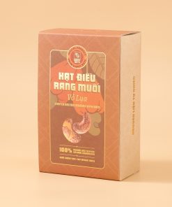 Hạt điều rang muối loại 1 (còn vỏ lụa) Happy Nuts 500g