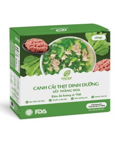 Canh cải thịt dinh dưỡng sấy thăng hoa eSoup