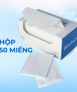 Bông tẩy trang cao cấp Blissberry, 50 miếng