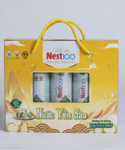 Nước yến sào Nest100 đường ăn kiêng Hộp 5 lon