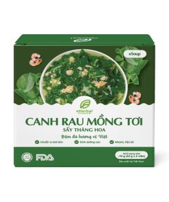 Canh rau mồng tơi sấy thăng hoa eSoup