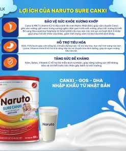 Thực phẩm dùng cho chế độ ăn đặc biệt Naruto Sure Canxi