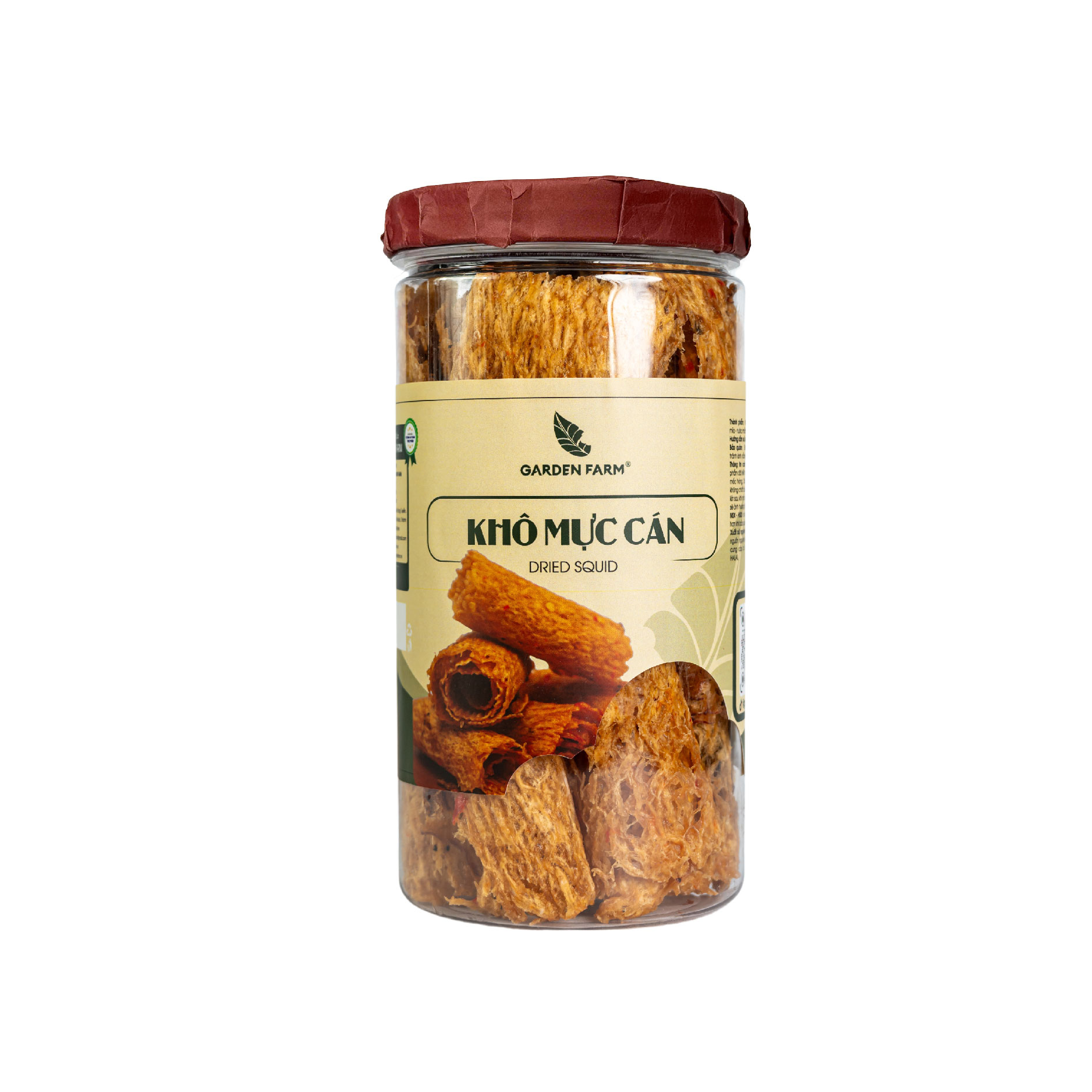 Khô Mực tẩm vị Garden Farm (hũ 250g)