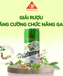 Nước uống Lebomine giải độc mát gan (Thùng 24 lon)