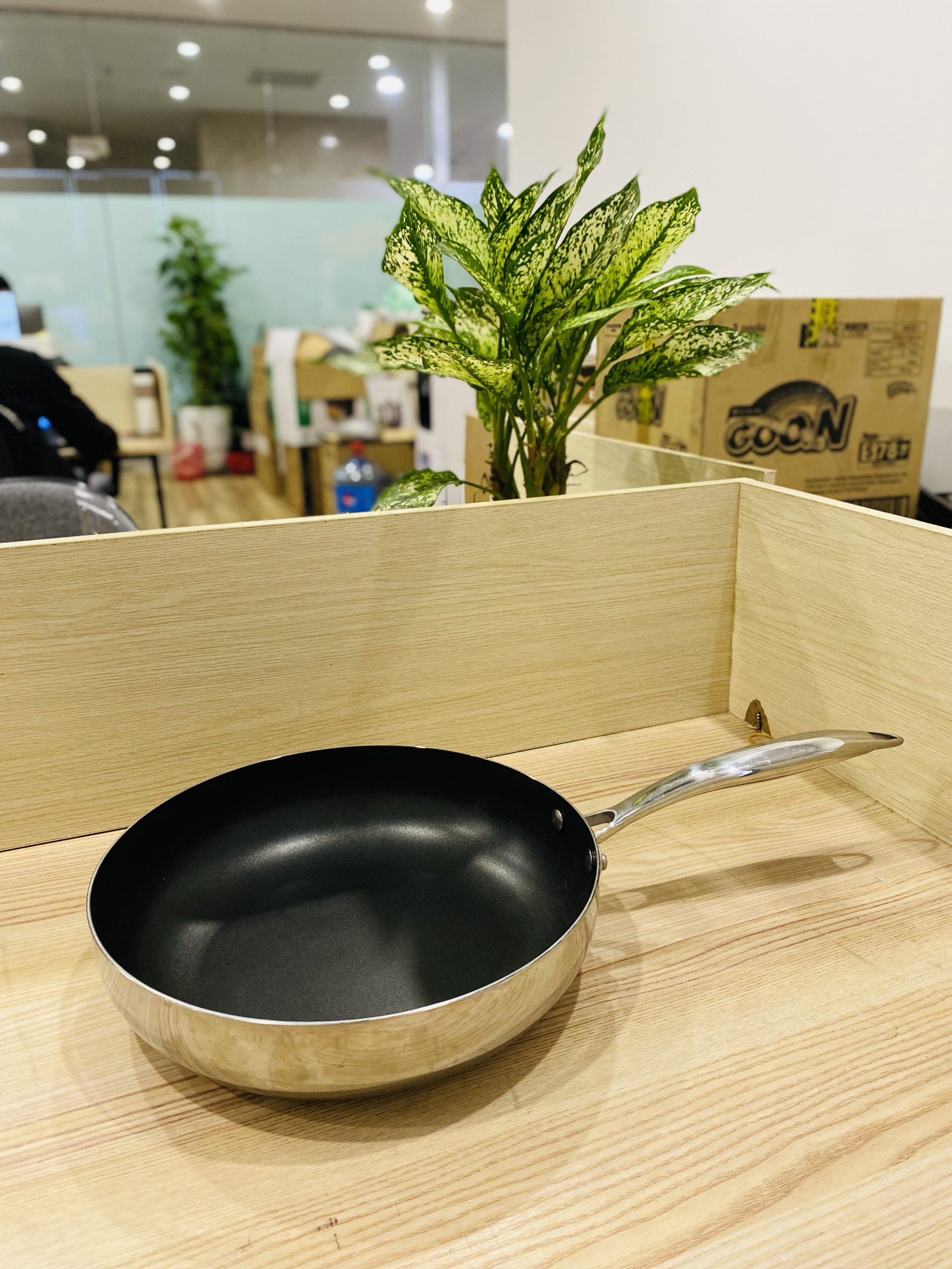 Chảo inox chống dính Nagakawa Natsu NAG3003