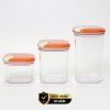 Set 3 hộp đựng thực phẩm khô (500-1000-1500ml) nhựa nguyên sinh pull box cao cấp OMADA – Model : M6933SI