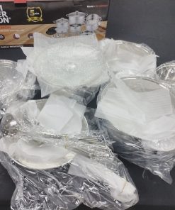 Bộ nồi chảo inox cao cấp 18 món Emberton EB 14201ST