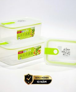 Hộp đựng thực phẩm nhựa nguyên sinh 1000ml pull box chef cao cấp OMADA – Model: M5812VA1