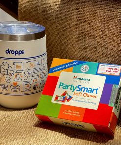 Hộp 10 viên Viên kẹo Party Smart hỗ trợ giảm buồn nôn, khó chịu sau tiệc tùng