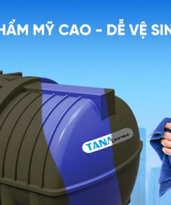 Bồn nhựa Tân Á 500N EX- bồn ngang ( Phân phối từ khu vực Bình Định trở ra phía Bắc )