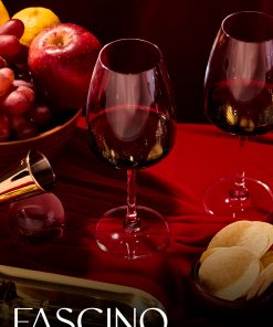 Ly Vang pha lê 480ml Bohemia Royal Crystal Set 6 ly – MODEL: Fascino 480ml