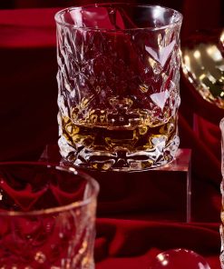 Cốc uống nước thấp ly Whisky pha lê Bohemia Royal Crystal – MODEL: Tiny
