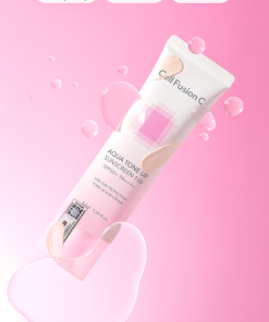 Kem Chống Nắng Nâng Tone Căng Bóng Cấp Ẩm Cho Mọi Loại Da Cell Fusion C Aqua Tone Up Suncreen 100 SPF 50+ PA++++ 50ml