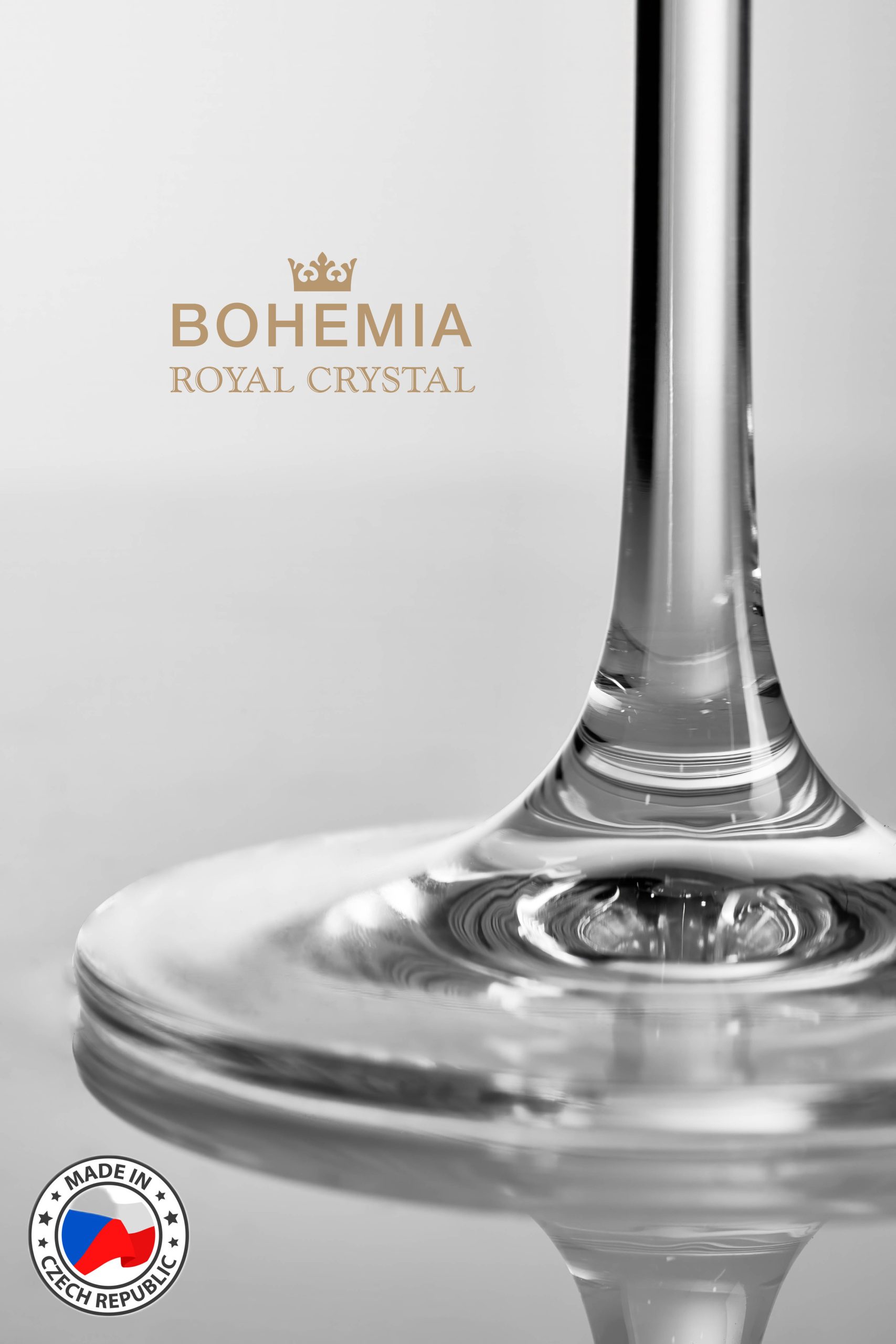 Ly uống sâm panh pha lê 290ml Bohemia Royal Set 6 ly – MODEL: Crystal Fascino 290ml