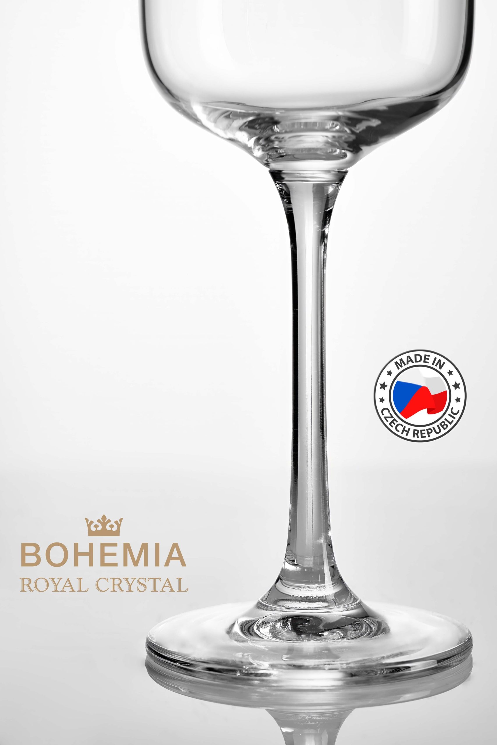 Ly uống sâm panh pha lê 290ml Bohemia Royal Set 6 ly – MODEL: Crystal Fascino 290ml