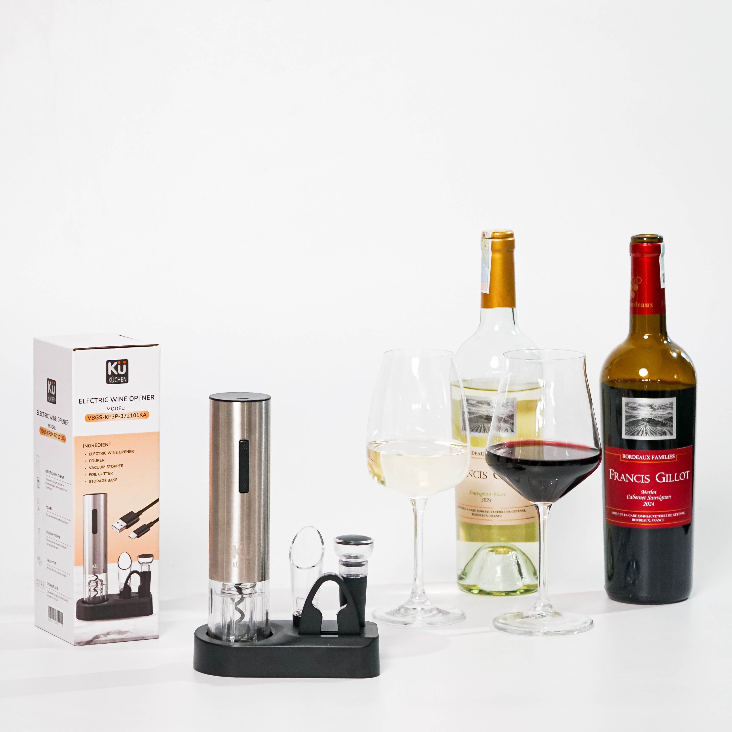 Máy mở nắp rượu vang KUCHEN – Model:VBGS-KP3P-372101KA