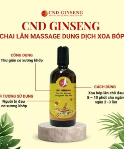 Chai lăn Massage Dung Dịch Xoa Bóp