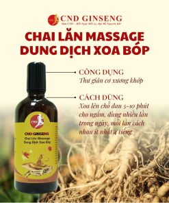 Chai lăn Massage Dung Dịch Xoa Bóp