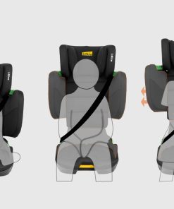 Ghế nâng chiều cao, lưng cao di động Jovikids Rober i-Size 100-150cm