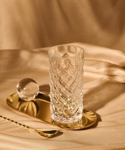 Cốc uống nước cao uống hoa quả pha lê 330ml Bohemia Royal Crystal Set 6 ly – MODEL: Tiny 330ml