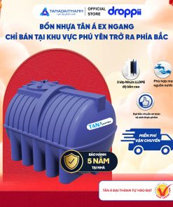 Bồn nhựa Tân Á 1000N EX- bồn ngang ( Phân phối từ khu vực Bình Định trở ra phía Bắc )