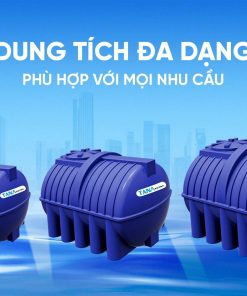 Bồn nhựa Tân Á 2000N EX- bồn ngang ( Phân phối từ khu vực Bình Định trở ra phía Bắc )