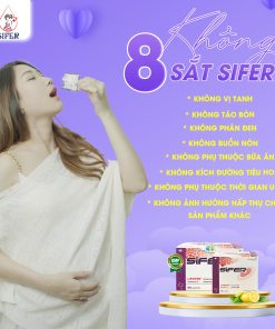Thực phẩm bảo vệ sức khỏe bổ sung sắt SIFER (Hộp 30 gói)