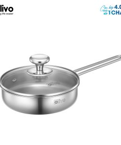 CHẢO INOX OLIVO P2055 Kèm nắp