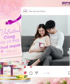 Thực phẩm bảo vệ sức khỏe bổ sung sắt SIFER (Hộp 30 gói)