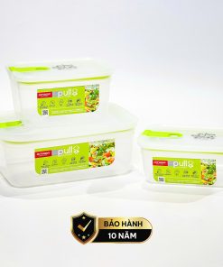 Hộp đựng thực phẩm nhựa nguyên sinh 1500ml pull box chef cao cấp OMADA – Model: M5822VA1