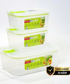 Hộp đựng thực phẩm nhựa nguyên sinh 1500ml pull box chef cao cấp OMADA – Model: M5822VA1