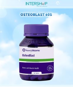 Viên uống bổ sung canxi HENRY BLOOMS Osteoblast Vitamin D3,Vitamin K xương chắc khoẻ giảm loãng xương (60 viên)