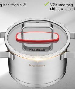 Bộ nồi inox Nagakawa NAG1357