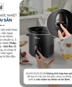 Nồi nấu chậm OLIVO SC30