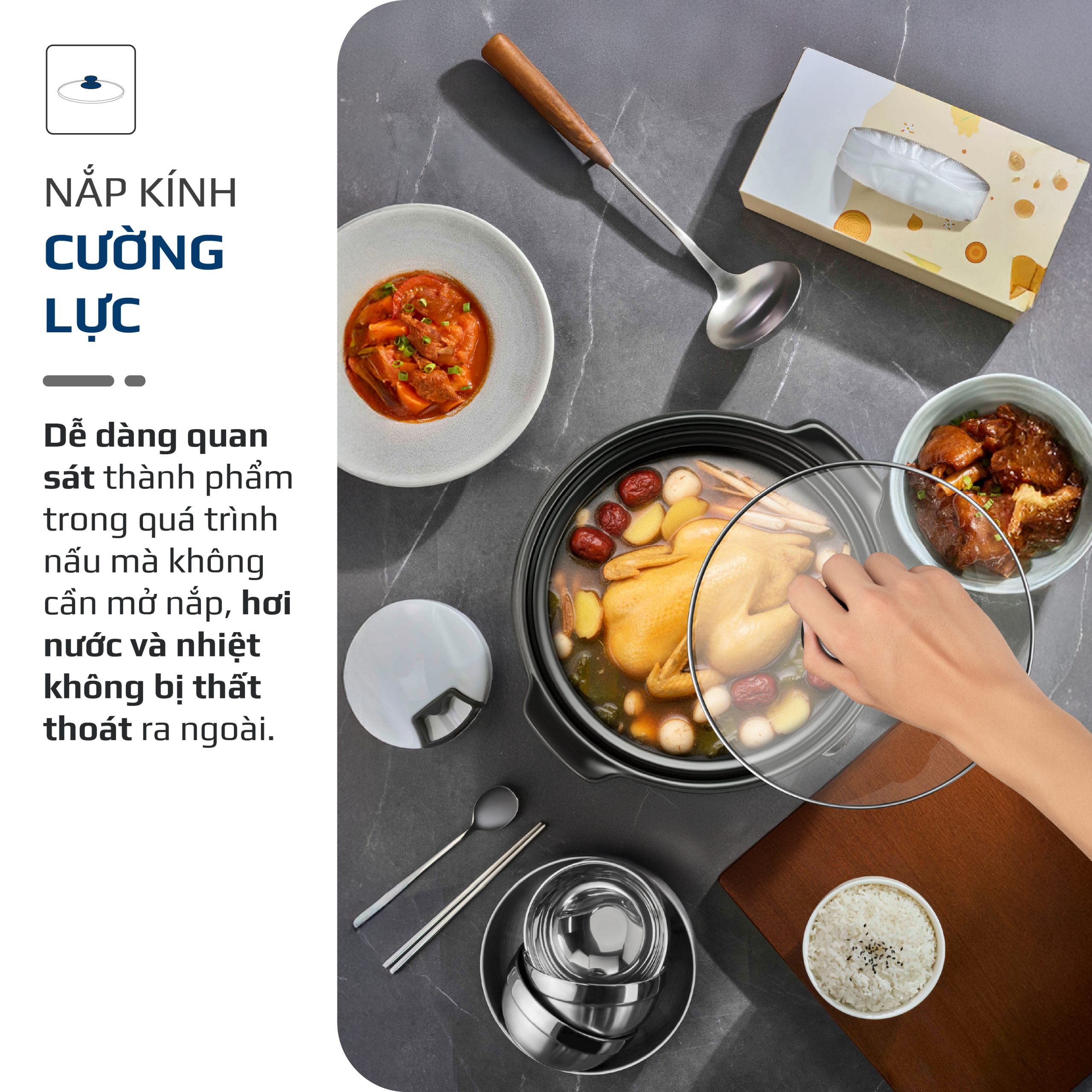 Nồi nấu chậm OLIVO SC30
