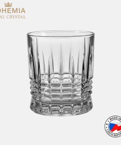 Cốc uống nước thấp ly Whisky pha lê Bohemia Royal Crystal Set 6 ly – Model : Pina