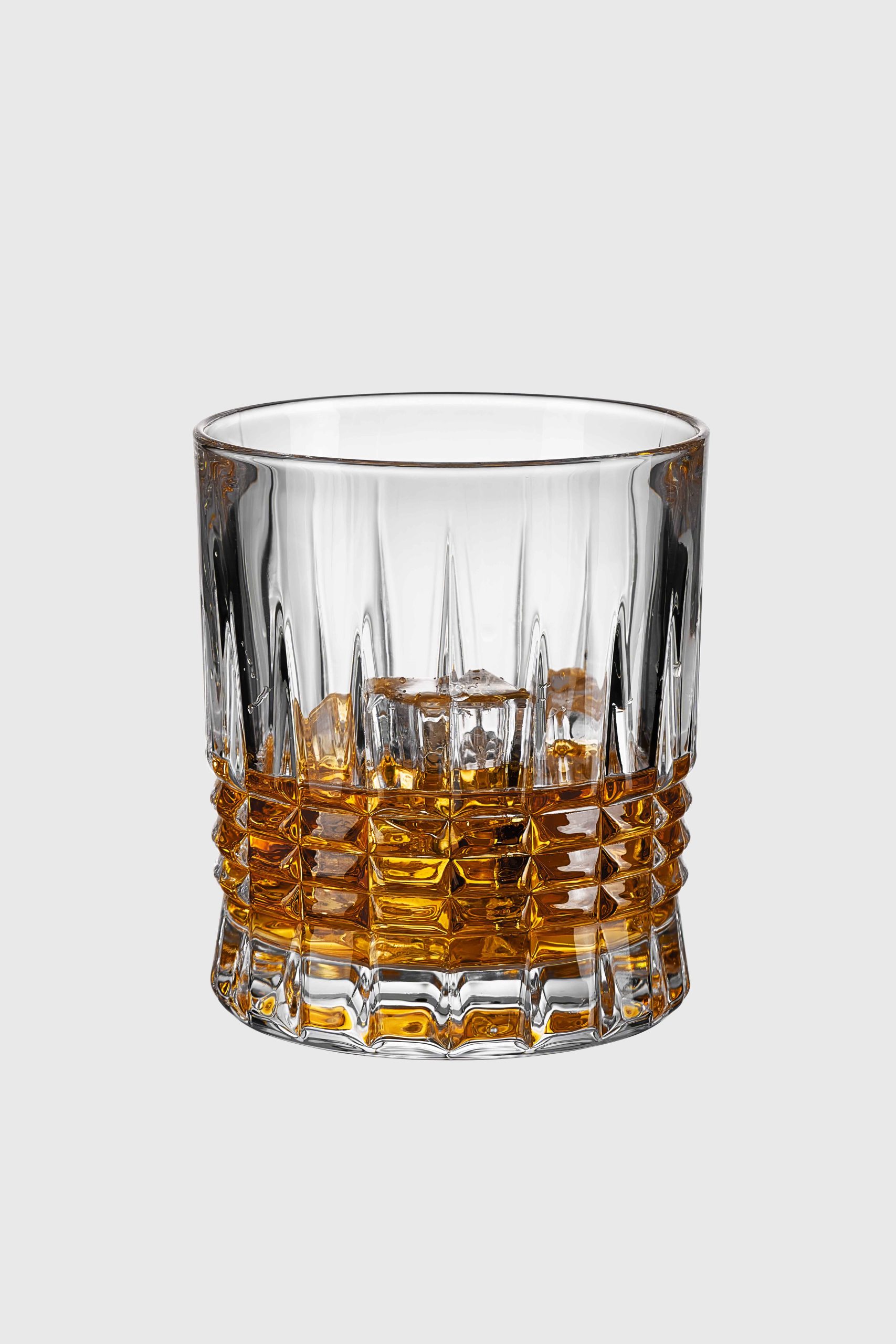 Cốc uống nước thấp ly Whisky pha lê Bohemia Royal Crystal Set 6 ly – Model : Pina