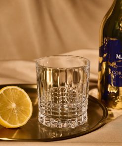 Cốc uống nước thấp ly Whisky pha lê Bohemia Royal Crystal Set 6 ly – Model : Pina