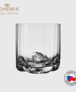 Ly uống nước và whisky pha lê 410ml Bohemia Royal Crystal Set 6 ly – MODEL: Barware Trio Waterfall 410ml