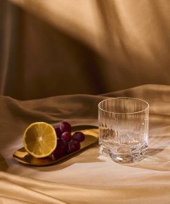 Ly uống nước và whisky pha lê 410ml Bohemia Royal Crystal Set 6 ly – MODEL: Barware Trio Waterfall 410ml