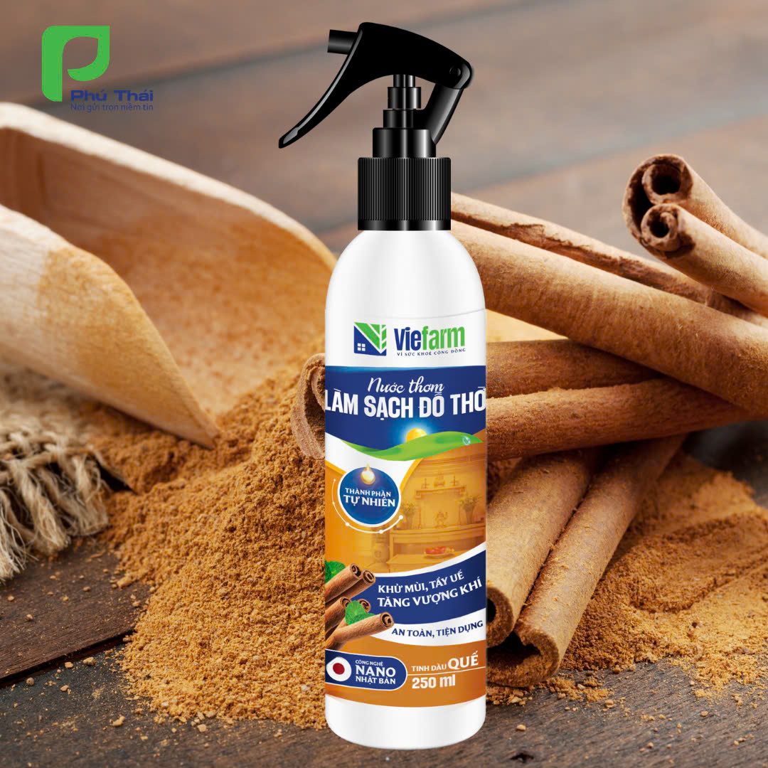 Nước thơm làm sạch đồ thờ VIEFARM 250ml