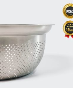 Set rổ – chậu 2 món 31cm inox 304 mã SW-021-3